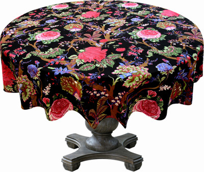 RajoDyana Cotton 6 Seater Printed Table Cover(Multicolor)