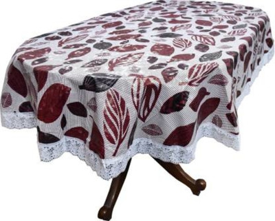 ZITIN PVC 6 Seater Floral, Printed Table Cover(Multicolor)