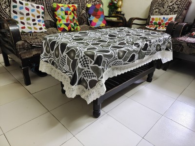 ZITIN Printed, Floral 4 Seater Table Cover(Multicolor, PVC)