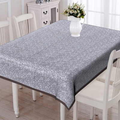 Go Texstylers Cotton 6 Seater Floral Table Cover(Multicolor)