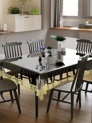 Shri Ganesh Handloom Solid 8 Seater Table Cover(Multicolor, Plastic)