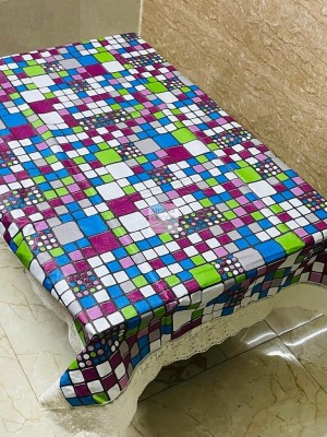 Mopak Decor Printed 4 Seater Table Cover(Green, Polyester)