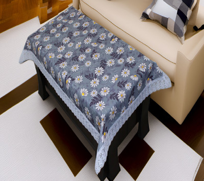 REVEXO Printed 4 Seater Table Cover(Multicolor, Polyester)