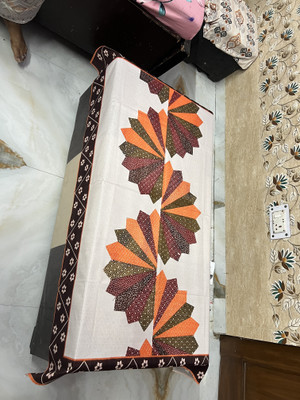 GOLDENIZ Cotton 4 Seater Printed Table Cover(Multicolor)