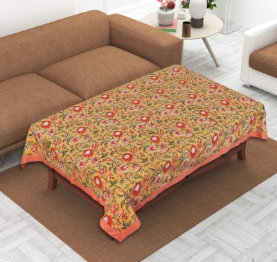 INDHOME LIFE Floral 4 Seater Table Cover(Multicolor, Cotton)