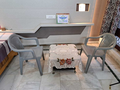 EASTTARDOMM Printed 2 Seater Table Cover(Rust (Small), Net Cloth, Cotton)