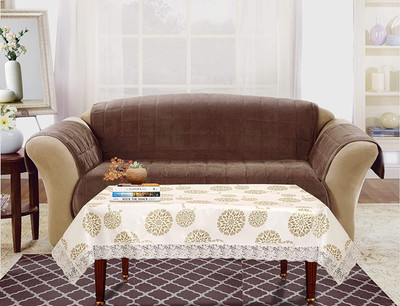 CASA FURNISHING Vinyl 2 Seater Printed Table Cover(Multicolor)