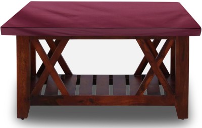 The Furnishing Tree Solid 4 Seater Table Cover(Maroon, Polyester)