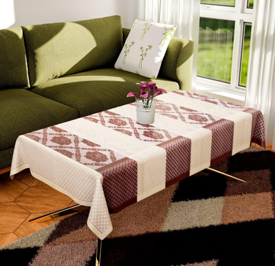 WONDERLAND Abstract 4 Seater Table Cover(Multicolor, PVC)