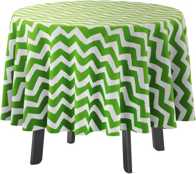 Vargottam Printed 4 Seater Table Cover(Green, Polyester)