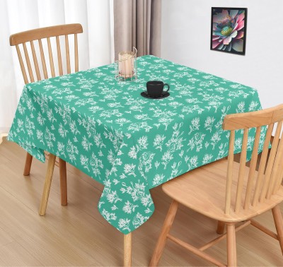 OASIS Printed 2 Seater Table Cover(Green, Cotton)