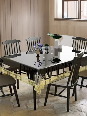 Shri Ganesh Handloom Solid 8 Seater Table Cover(Multicolor, Plastic)