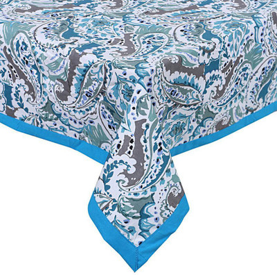 Go Texstylers Cotton 6 Seater Floral Table Cover(Multicolor)