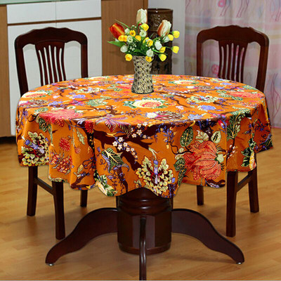 RajoDyana Cotton 6 Seater Printed Table Cover(Multicolor)