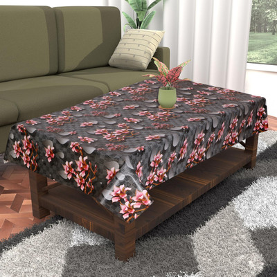 DPA Collection Printed 4 Seater Table Cover(Multicolor, PVC)