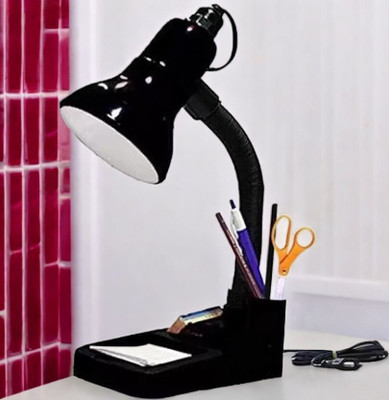 ZESTRUM HomeDecorTableLampHTL-TL110 Table Lamp(22 cm, Black)