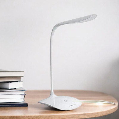 BHAJANLAL GREENERY Table_Lamp_TL02_L1433_L1805 Table Lamp(9.5 cm, White)