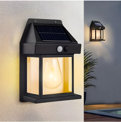 The Whimsify Store Automatic Motion Activated Sensor Solar Power Lamp Waterproof Outdoor Light Night Lamp(19 cm, Solar)