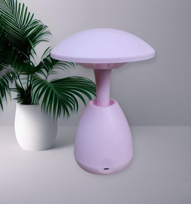 pinkparifashion LED Mushroom Night Desk Lamp l3 Color Changing Mushroom lamp |Touch Sensor Lamp Night Lamp(19 cm, Multicolor)