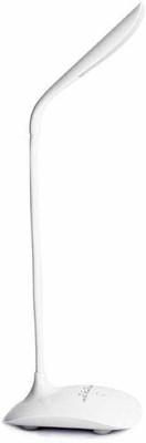 REXBURG Rechargeable Led Emergency Desk Table Lamp Student Reading Light Foldable G232 Study Lamp(20 cm, White)