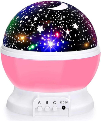 99Drops Romantic Sky Star Master Night Light Projector Baby Sleep Lighting Y Night Lamp(14 cm, Multicolor)
