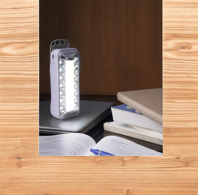 HASRU Table Lamp/Emergency Ligth/Torch Safety light_TL30 Table Lamp(15.1 cm, White)
