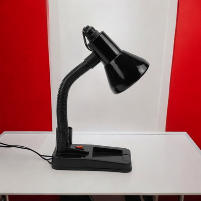 spark world HomeDecorTableLamp-TL073 Table Lamp(22 cm, Black)