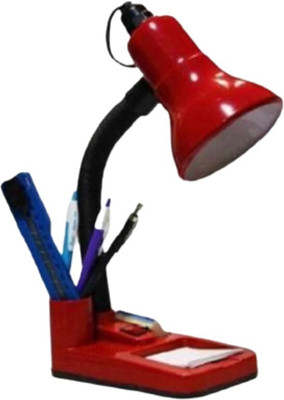 spark world ATTRACTIVE STUDY TABLE LAMP Table Lamp(10 cm, Red)