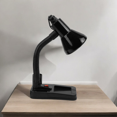 spark world HomeDecorTableLamp-TL145 Table Lamp(22 cm, Black)