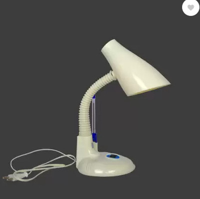 Prop It Up Desk Table Light with Eye Protection, Stand and On/Off Switch & GOOSENECK-CR LED Study Lamp(38 cm, Cream)