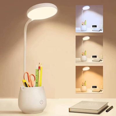 Czech Study Lamp Comes with Touch On Off and Student Eye Protection JBR7 Study Lamp(10 cm, Multicolor)