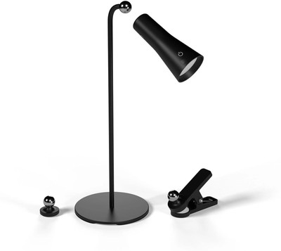 Shikshapatri 4 in 1 Led Desk Lamp with Magnetic Wireless Rechargeable Table Lamps Study Lamp(37 cm, Black)