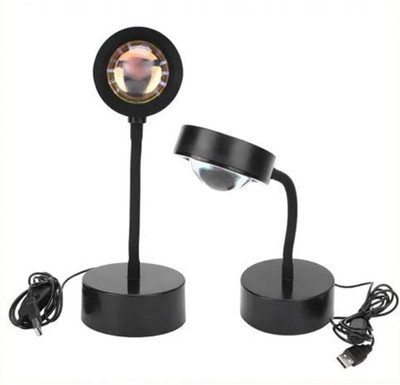 ASTOUND Romantic LED Sunset Projector Lamp Night Lamp(27 cm, Black)