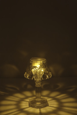 ELEGANTDREAM Decorative Table Lamp(11 cm, Yellow)
