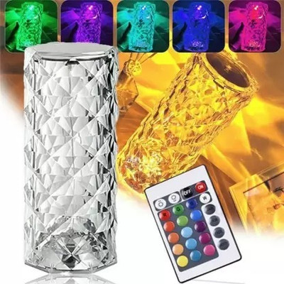 BSVR Crystal Diamond Night Light -16 Color RGB Smart Sensor Light