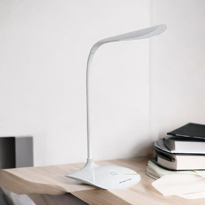 BHAJANLAL GREENERY Study LED Touch On/Off Switch Student Study Table Lamps98_TL92_L2001 Table Lamp(35 cm, White)