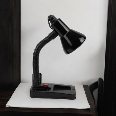 ZESTRUM HomeDecorTableLampHTL-TL143 Table Lamp(22 cm, Black)