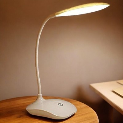 AKR Powerful Rechargeable Emergency Table Lamp (White)_253 Study Lamp(30 cm, White)