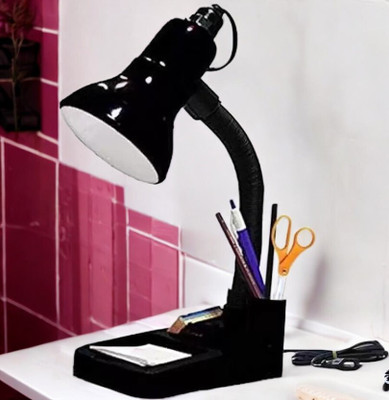 ZESTRUM HomeDecorTableLampHTL-TL149 Table Lamp(22 cm, Black)