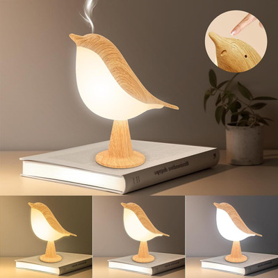 REMICH 3 Color Temperature Dimmer And Touch Sensor - Rechargeable Battery Night Light Table Lamp(15 cm, Multicolor)