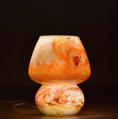 Ionic Glass Marble Design Lamps Home Decor Glass Table Lamps Unique Deisgns Table Lamp(18 cm, Multicolor)