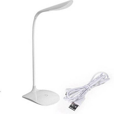 BHAJANLAL GREENERY RBRG-desk_32TableL_L1493_L1439 Study Lamp(31 cm, White)