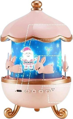 SANDHYYA LAMP2025 Night Lamp(11.85 cm, Pink)