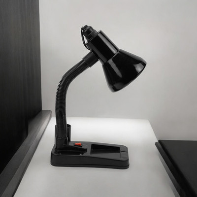 ZESTRUM HomeDecorTableLampHTL-TL165 Table Lamp(22 cm, Black)