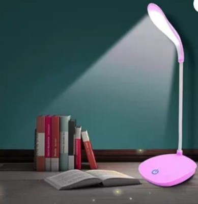 hallo Table Lamp Pink Color Study Lamp(4 cm, Pink)