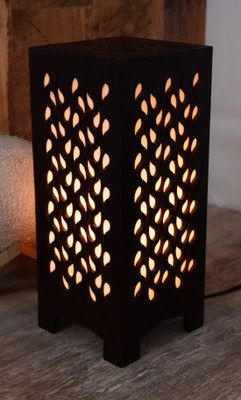 Mohit Enterprises Handcrafted Elegance Perfect for Ambiance in Any Room 1 Table Lamp(25.5 cm, Brown)