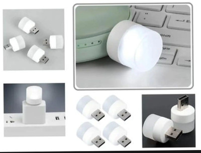 Radha USB Plug in Multi-Purpose Decorative Night Light X10.245 (Pack of 10) Night Lamp(3.7 cm, Colour Depends on Availablity)