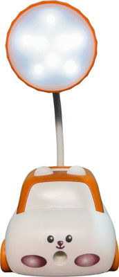 SAI SAMRUDH ENTERPRISES Car shaped 3-in-1 LED Study Lamp(22 cm, Orange)