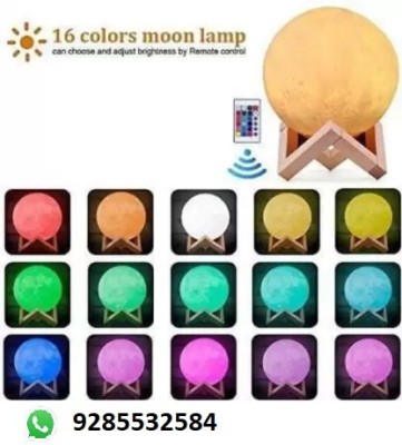 moonlamp MME PERSONALIZED Wireless 16 COLOURS TOUCH RHEART LAMP ( 12 CM ) Night Lamp(12 cm, White)