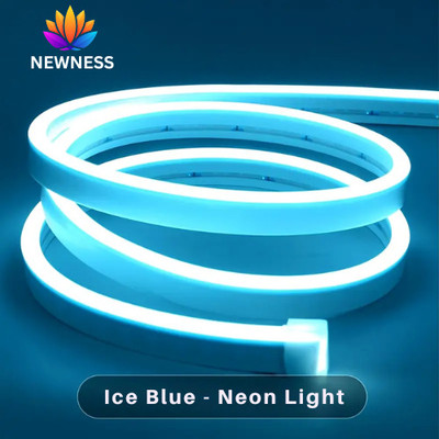 Newness 500 LEDs 4 m Blue, White Steady Strip Rice Lights(Pack of 1)